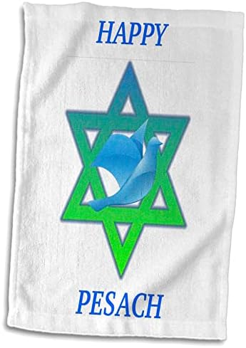 3drose Флорен еврејска тема - модерна starвезда на Давид со гулаб - крпи