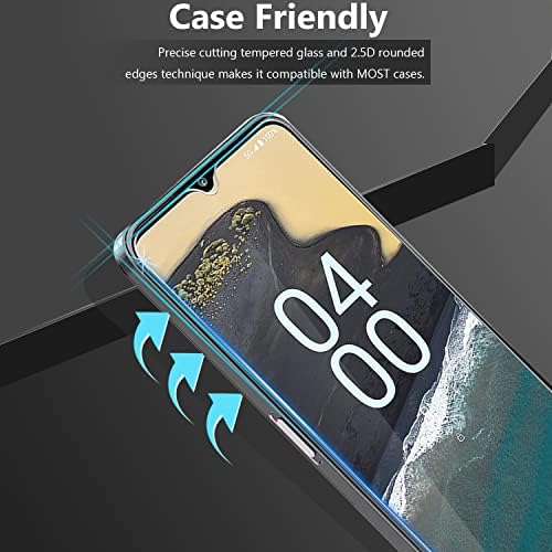 MOOISVS [3 Пакет] За Nokia G400 5g Калено Стакло Заштитник На Екранот, 9h Цврстина [3d Допир] Случај Пријателски, Анти-Нула, Меур