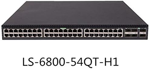 H3C S6800-54QT Етернет прекинувач 48-порта 10 Gigabit Електрична порта + 6-порта QSFP интерфејс CORE CORE SWITCH