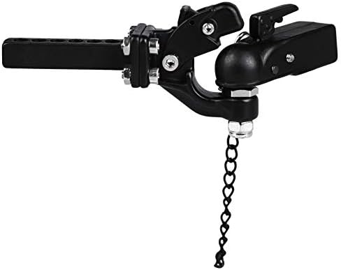 AceKeepps RC Scale Metal Trail Town Hitch Hitch Hook and M3 Link Compler ги надградува додатоците за 1/10 RC Crowner, сет од 2