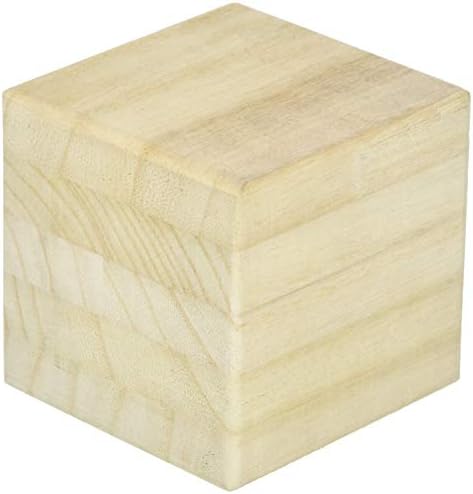 3.5 Инчен Цврст Дрво Блок Коцка - 1 Блок