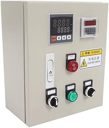3 фазен кутија за контрола на температурата, MCU систем PID Smart Controller на температура со голема точност сонда со термопар