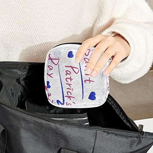 Оријукан санитарна торба за складирање на салфетка, торбичка за менструална чаша, преносни санитарни салфетки за чување торби за