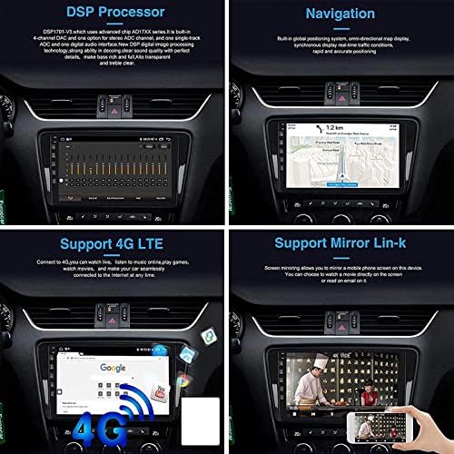 9 Инчен Андроид 10.0 2din Автомобил Радио Стерео Главата единица ЗА B-MW E84 X1 2009-2013, GPS-Навигација/Bluetooth/FM/RDS/DSP/Контрола