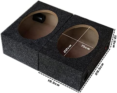 КУТИЈА За Звучници QONIA Single 6x9 Универзални Запечатени Кутии За Звучници Кутии За Звучници За Автомобили Кутии За Сабвуфер За Автомобил