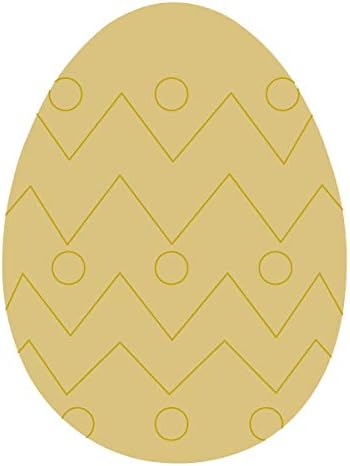 Дизајн на јајца По Линии Исечено Недовршено Дрво Велигденско Боење Закачалка За Врата Мдф Форма Платно Стил 5