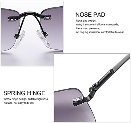 Yimi безжични очила за целосна читање УВ Заштита на пролетни шарки за сонце против сино светло сонце читатели за мажи без жени без бифокали