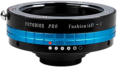 Fotodiox Pro леќи адаптер за монтирање компатибилен со леќите на Yashica 230 AF до камерите со C-монтирање