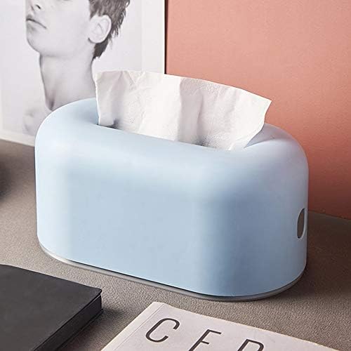 Кожна кутија за ткиво креативна едноставна кутија за ткиво во европски стил Симпатична лента за пумпање Американска дневна соба Десктоп