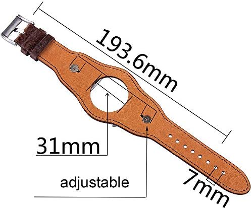 Конафеи Компатибилен со Apple Watch Band 45mm 44mm 42mm 41mm 40mm 38mm 49mm, Iwatch Серија 8/7/SE/6/5/4/3/2/1/Ултра, Кожни Манжетни