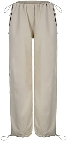 Keusn omeенски магични карго панталони обични директни широки нозе панталони панталони y2k баги џогерски панталони со џебови улична облека