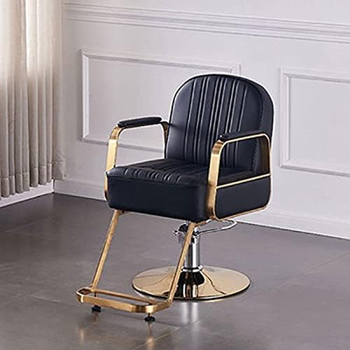 Салон стол Хидрауличко стол за бизнис или дом, бербер стол за коса, специјално кревање на коса стол за сечење на коса, пеглање и боење