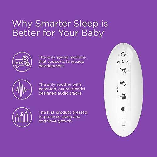 RAPTbaby® Попаметна Звучна Машина За Спиење: Невролог-Развиен За Поддршка На Развојот на Јазикот на Бебето &засилувач; Спиј Со Смирувачки &засилувач;