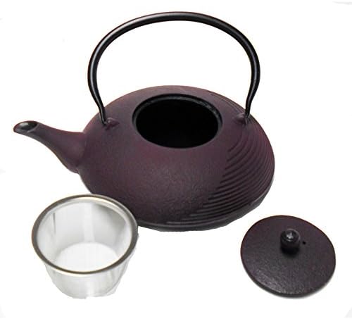 Виолетова чајничка од леано железо