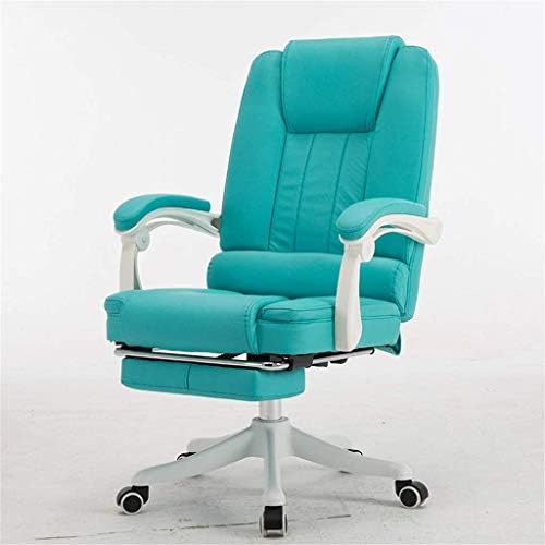 Креативна едноставност удобно мултифункционално канцелариско столче, вртење на столче со потпирачи за подножје за канцеларии простории за состаноци