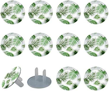 Електричен излез опфаќа 12 пакувања, пластични приклучоци опфаќа безбедносни капачиња за заштитник на штекерот - тропска палма