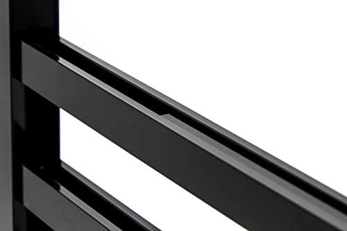 CAMCO 43976 RV SCREET PUSH BAR, црна - додава јачина и стабилност на вратата на вашиот екран - ги спречува искинати екраните