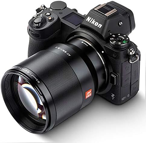Viltrox 85mm f/1.8 F1.8 STM Автоматски Фокус Целосна Рамка Објектив За Никон Z-Монтирање Камера Z50/Z5/Z6/Z6 II/Z7/Z7 Ii Со Комбо