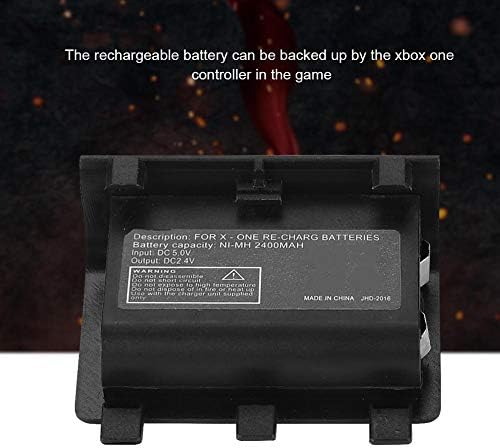 Емошајога Игра Контролер, Xbox Полнач 5V 2400MAH ABS Батерија Пакет Полнење За Xbox ЕДЕН