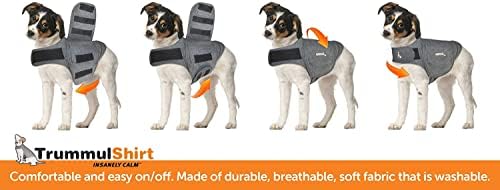 Тандер кучиња кошула со анксиозност јакна чувајте го смирениот елек рефлексивен грмотевици палто