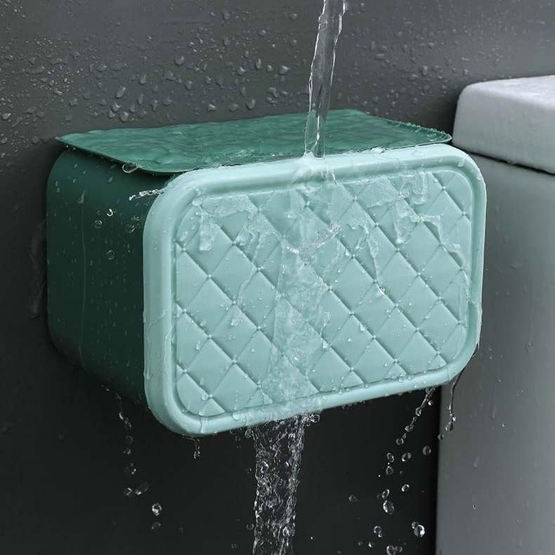 ФЕЕР Мултифункционален Држач За Тоалетна Хартија Водоотпорна Кутија За Складирање На Тоалетно Ткиво Монтирање На Ѕид Бања Производ