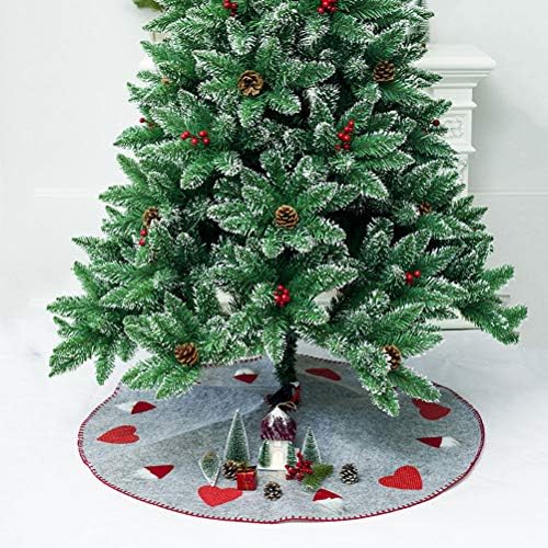 3 парчиња Елка Здолниште Украси За Празнични Дрвја Везена Подлога За Дрво За Божиќни Украси За Домашна Забава
