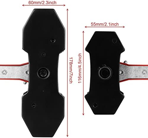 Алатка за компресија на сопирачката на црвена сопирачка Laniakea, 360 степени за ширење на сопирачката за шипки на сопирачката,