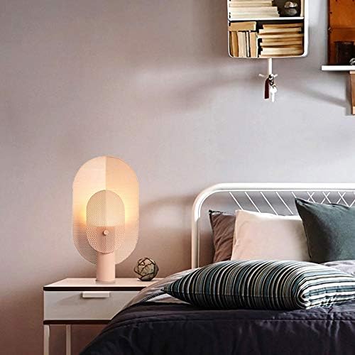 Haаолеи минималистичка решетка кована железна дневна соба маса светилка хотел кревет светло за спална соба