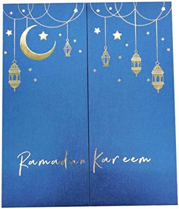 Луксузни Сини Рамазан 30 Ден Доаѓањето Календар