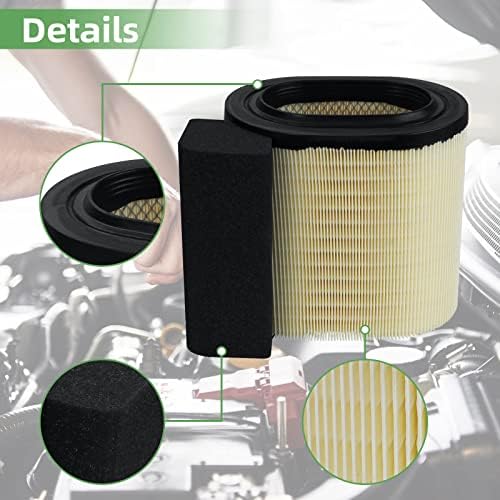 Irky Engine Air Filter FA1927 FA-1927, FITS 2017-2019 FORD F250 F350 F450 F550 Super Duty со 6.7L V8 PowerStroke Дизел мотор.