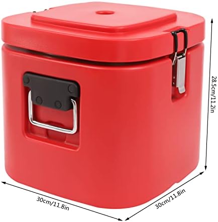 Изолирани ладилници за носачи на супа за храна 2,5 галон комерцијална храна потопла топла кутија за складирање на храна топла кутија