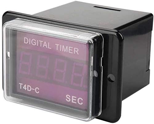 ZYM119 T4D-C Дигитален LED тајмер за време на времето 99.9/999 сек.