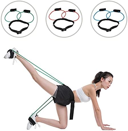 YFDM отпорност на ленти за вежбање фитнес плен бендови жени задник нозе мускулни тренинзи прилагодени половината појас еластични ленти