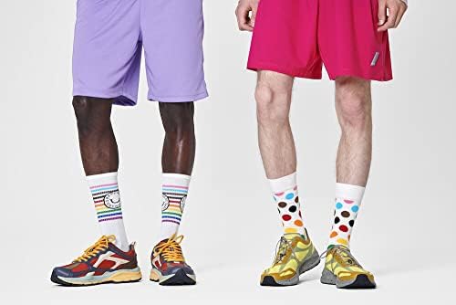Среќни Чорапи шарени и забавни Чорапи За Мажи И Жени 3-Пакет Гордост Чорапи Подарок Во Собата