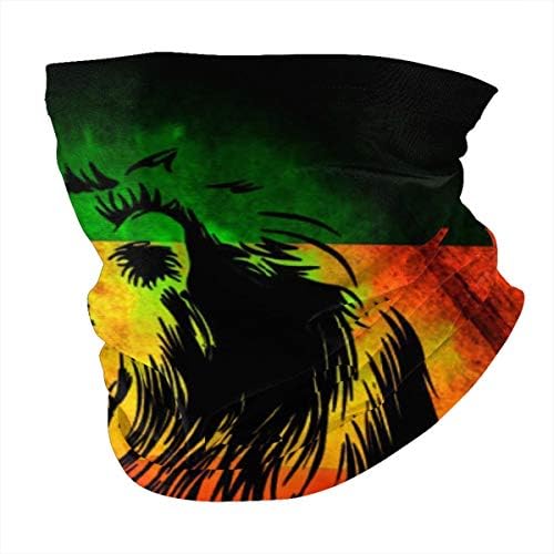 Африканско Знаме Лавот На Јуда Раста Растафари Јамајка Разноврсна Мултифункционална Облека За Глава Гамата За Вратот Балаклава Шлем Покривка