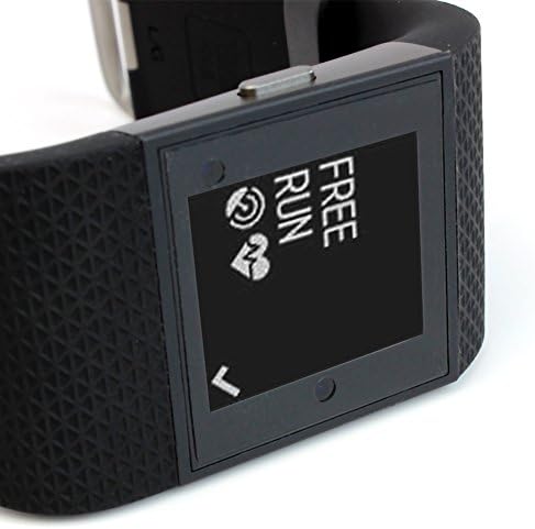 Заштитник на екранот Skinomi компатибилен со Fitbit Surge Clear Techskin TPU Anti-Bubbul HD HD филм