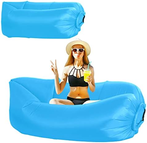 Kipida надувување на надувување на воздухот, софа, надувување на каучот, вода за протекување против воздухот за возрасни, стол на плажа за задниот