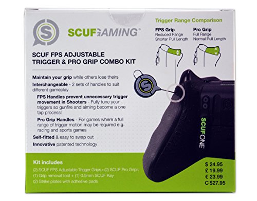 SCUF FPS прилагодлив активиран и Pro Combo Combo комплет - компатибилен со Xbox One