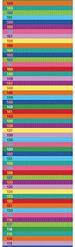 Измери Ме! Табела за Висина На Раст На Бебиња За Деца Детска Соба-Редови На Виножито