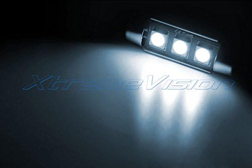 Xtremevision Ентериер ПРЕДВОДЕНА За Honda CR-Z 2010-2012 Кул Бела Внатрешни РАБОТИ LED Комплет + Алатка За Инсталација