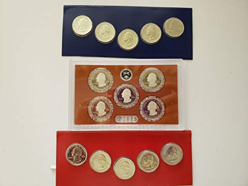 2015 Разни Нане Ја Означува Америка Прекрасниот Сет Од 15 Монети Нециркулиран