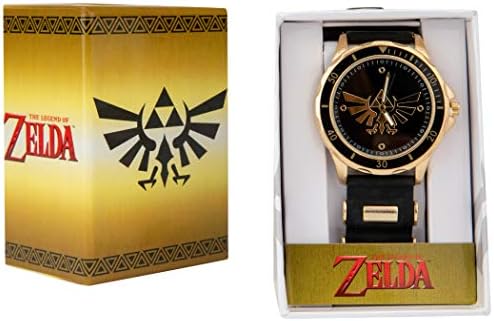 Zelda Triforce часовник со гумена лента