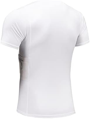 Либошенг скриени носат кошули за мажи - футрола кошула со дизајн на маици CCW