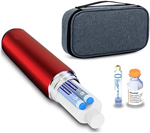 Festaum дијабетична ладилна кутија за патувања Мала торба за ладилни лекови, инсулин пенкало, изолирано ладење торба за ладење