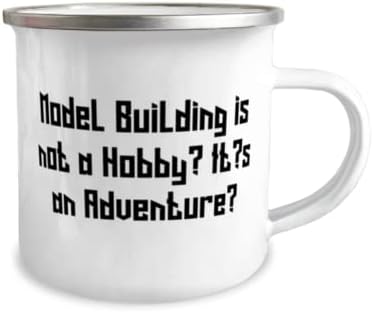 Подароците за градење на модели, зградата на модели не е хоби. Тоа е авантура, фенси роденден 12oz кампер кригла од мажи жени, модел
