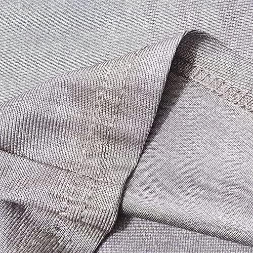 Фарадеј облека ЕМФ заштита против зрачење чиста облека од сребрени влакна Унисекс маица