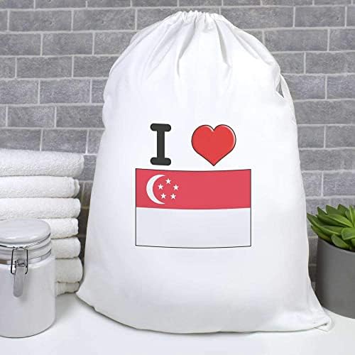 Азееда Го Сакам Сингапур Торба За Перење/Перење/Складирање