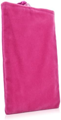 Boxwave Case за Blu C5 - кадифена торбичка, мека велурна ткаенина торба ракав со влечење за Blu C5, Blu C5 | Студио Г4 - Космо Пинк