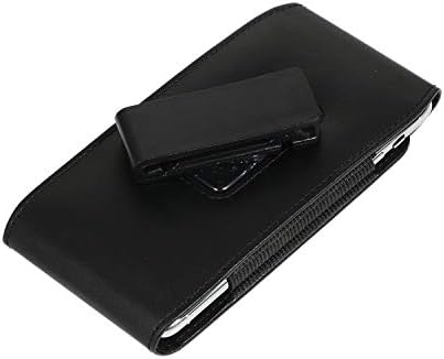 Заштитна телефонска кутија машка кожна појас за клип -футрола за торбичка компатибилна со iPhone 6,6s, 12 mini, SE, куќиште