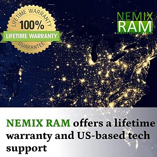 8 GB DDR3-1066MHz PC3-8500 2RX8 SODIMM LAPTOP MEMORY BY NEMIX RAM